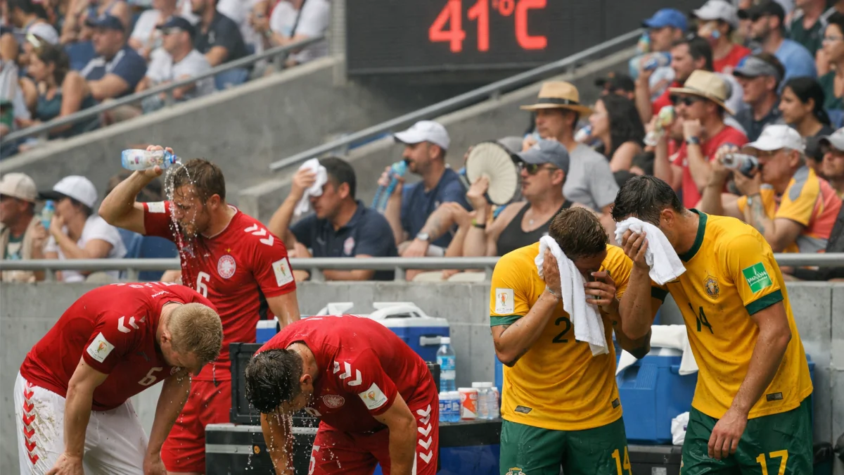 Climate World Cup Knockout Rounds Collide With Major Heat Wave