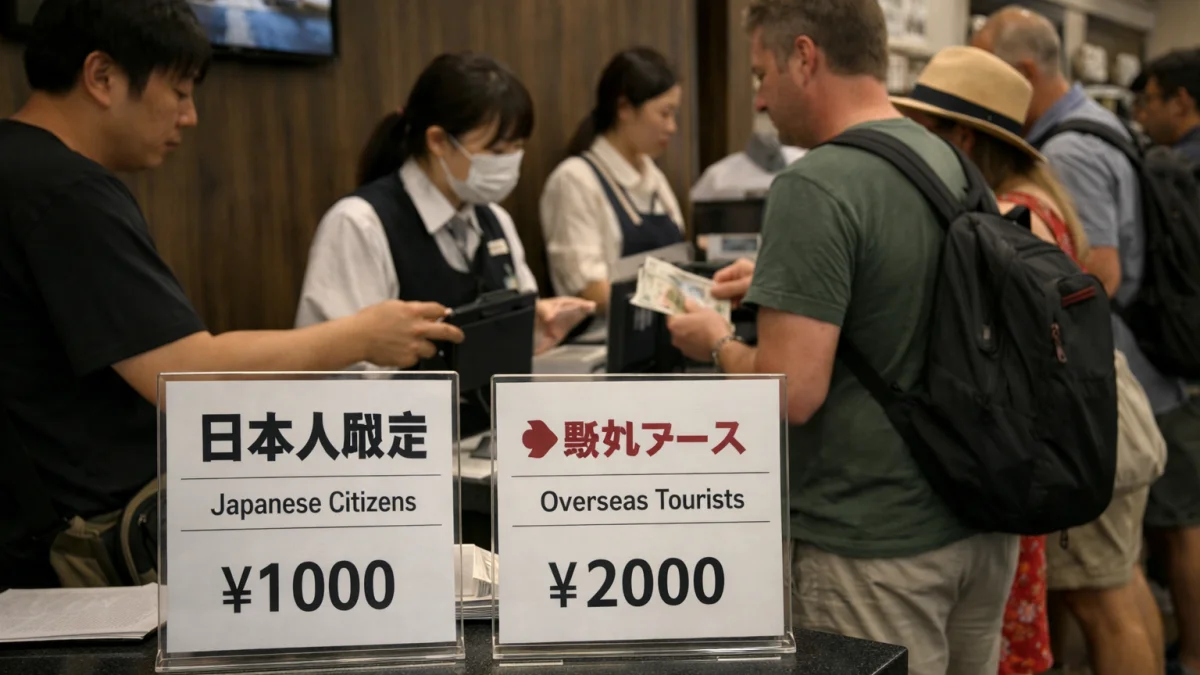 Japan Implements Two-Tier Pricing for Overseas Tourists
