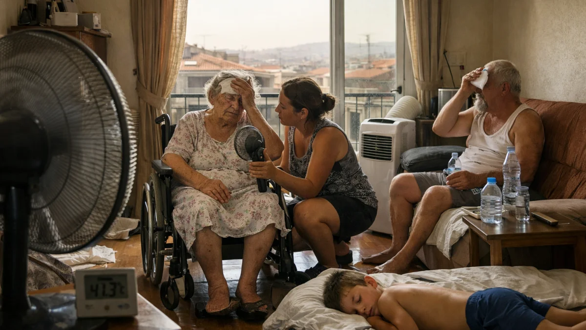 Europe's Record Heatwave Reshapes Daily Life for Vulnerable Residents