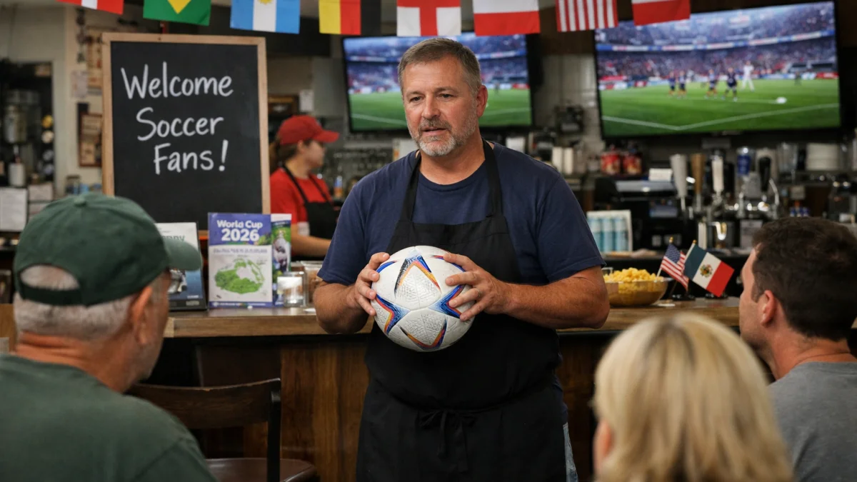 Midwest Cafe Owner Prepares Community for World Cup's Global Rush
