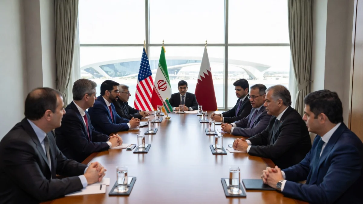 Indirect US-Iran Talks Show Positive Progress in Qatar