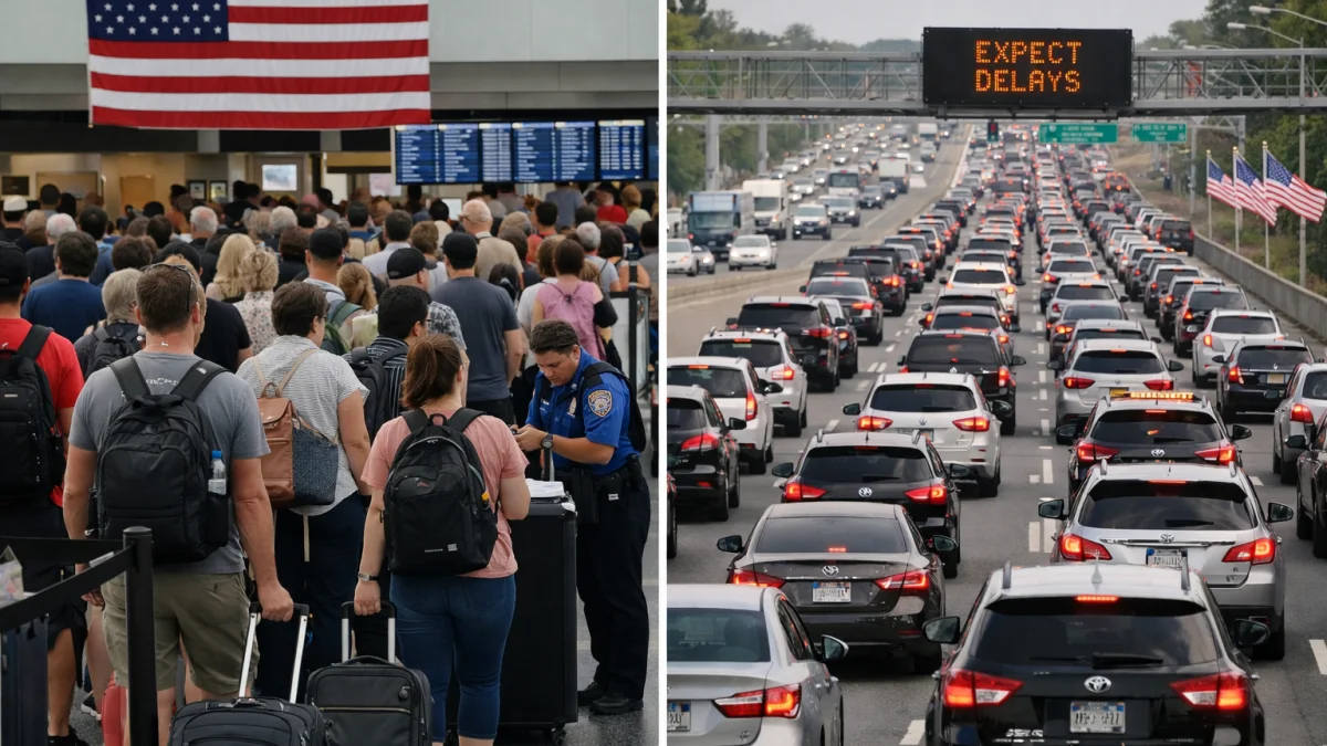 Fourth Of July Travel Rush Strains Airports And Highways