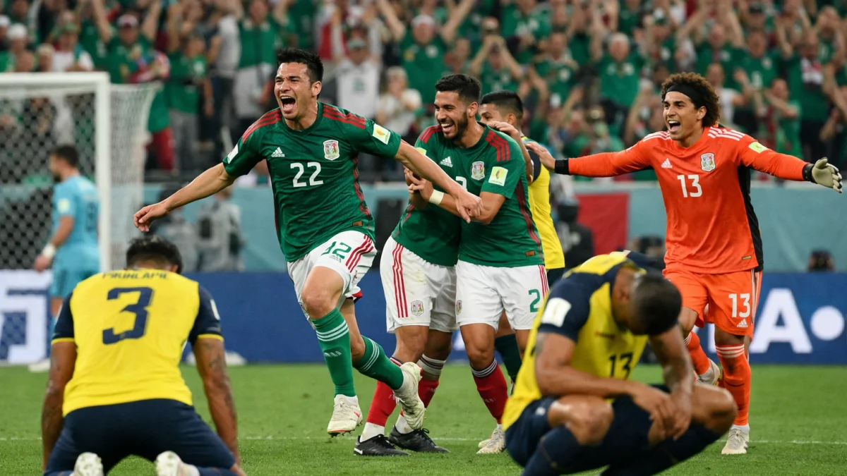 Mexico Beats Ecuador To Reach World Cup Round Of 16