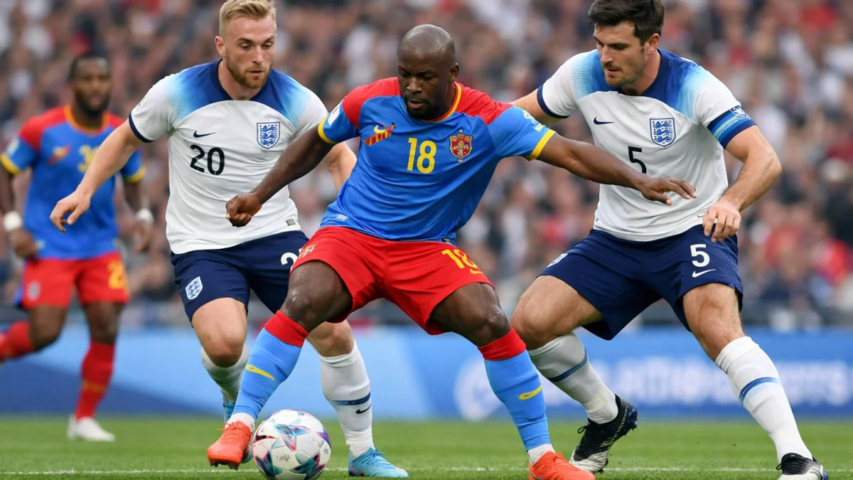England Overcomes DR Congo To Set Up Mexico Clash