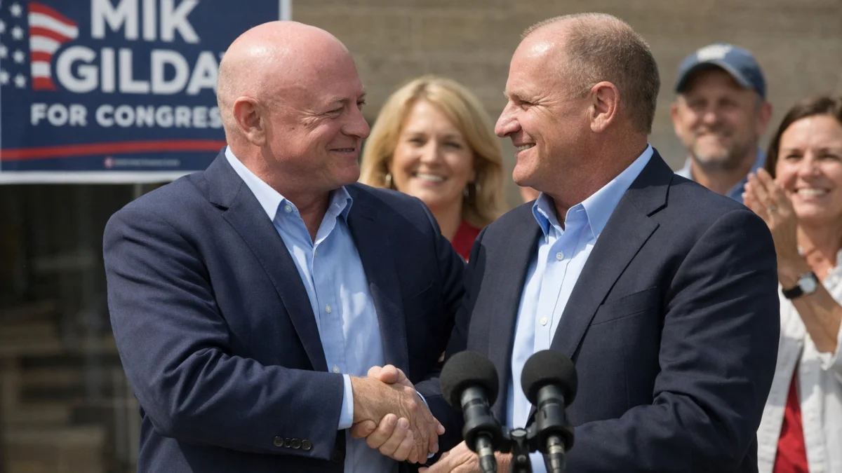 Senator Kelly Endorses Ousted Vice Admiral's Congressional Bid