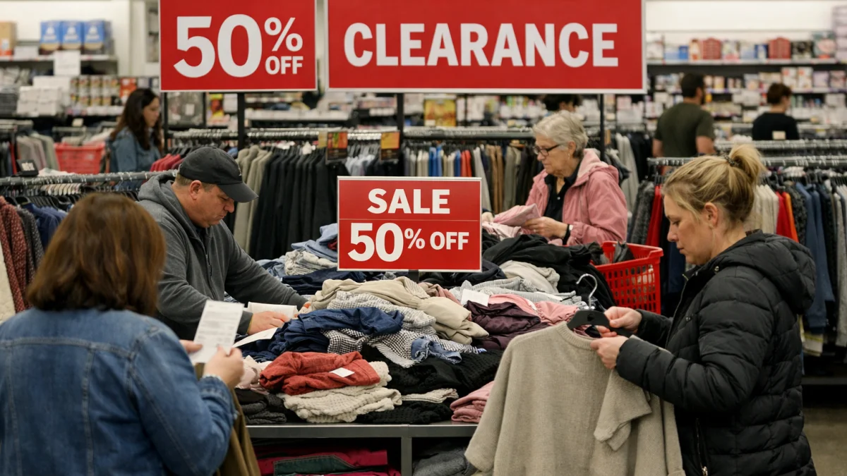 Retailers Lean On Discounting As Consumers Tighten Household Budgets