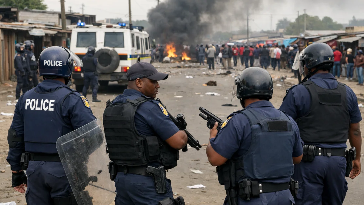 South Africa Deploys Police After Deadly Anti-Immigration Unrest