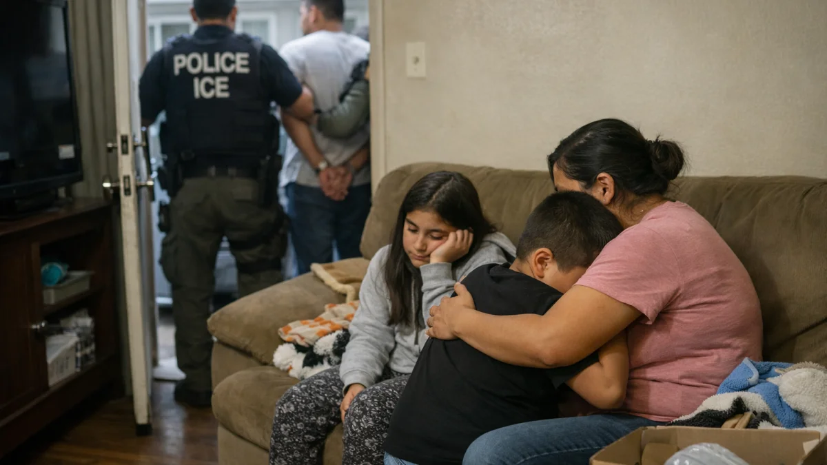 Families Describe Upheaval As ICE Arrests Reshape Households