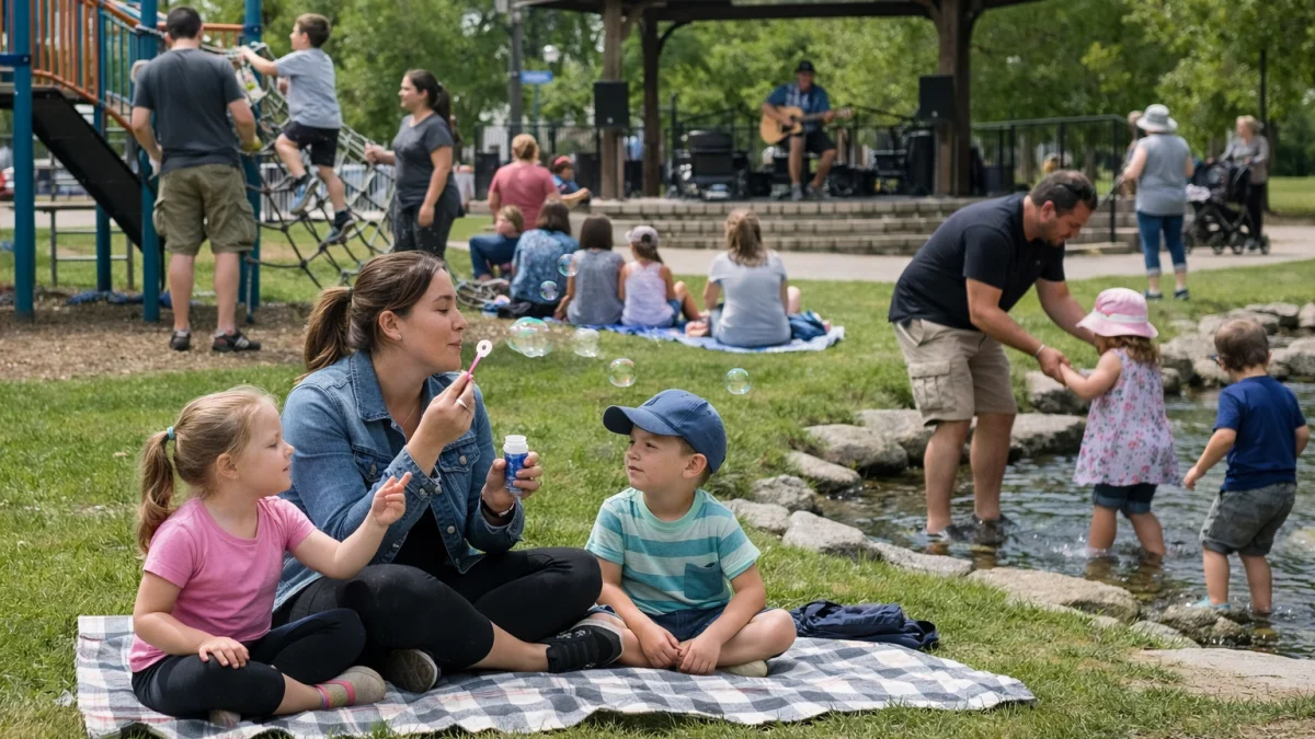 Families Turn To Free Local Activities Amid Cost Concerns