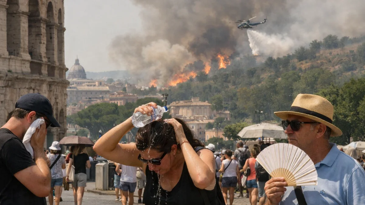 Deadly Heatwave Grips Italy And Balkans As Wildfire Risk Grows