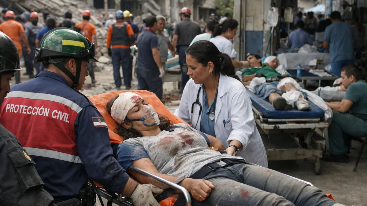 Venezuela Earthquake Aftermath Strains Limited Medical and Rescue Resources