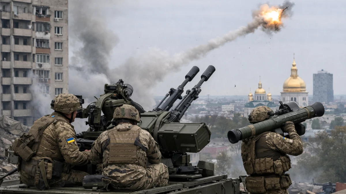 Russia's Massive Kyiv Assault Tests Ukraine's Defenses and Western Support