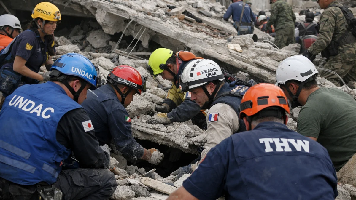 International Rescuers and Locals Unite in Venezuela's Race Against Time