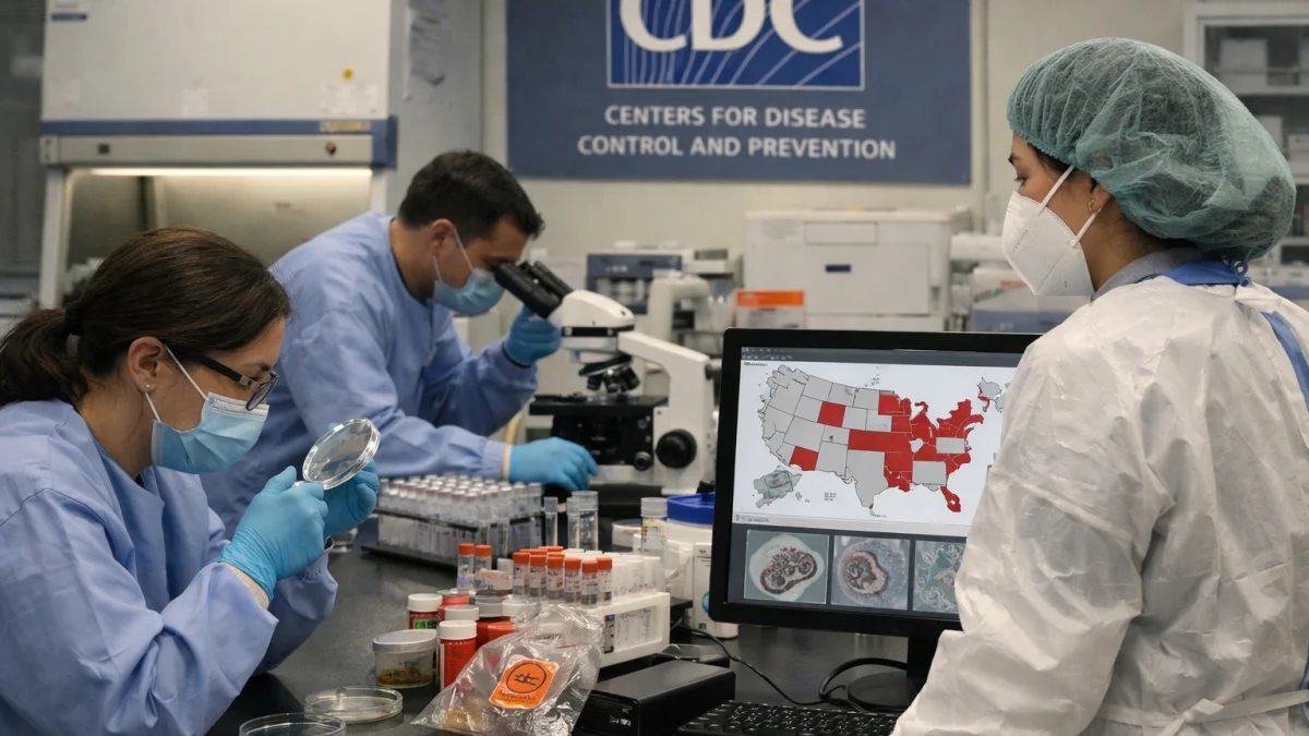 CDC Investigates Parasite Outbreak Causing Explosive Diarrhea Across 17 States