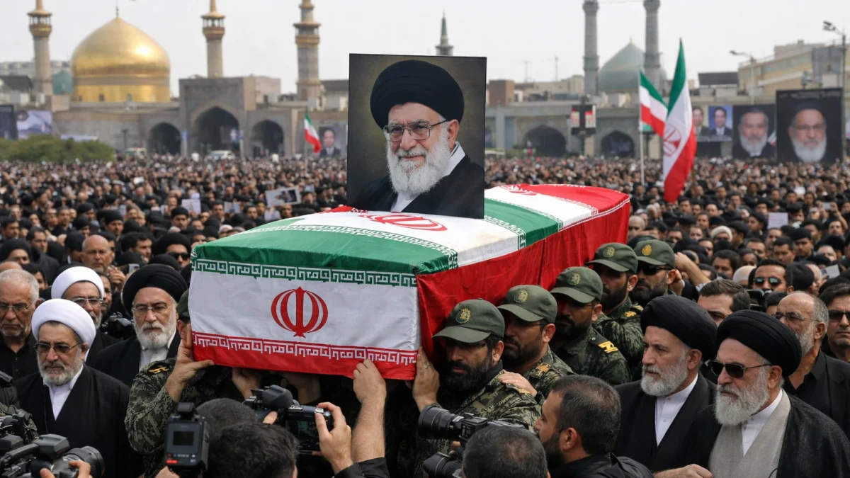Iran Begins Days-Long Funeral for Slain Supreme Leader Ayatollah Ali Khamenei