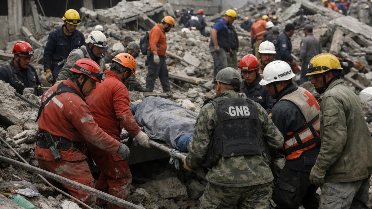 Venezuela Earthquake Death Toll Rises Amid Rescue Challenges