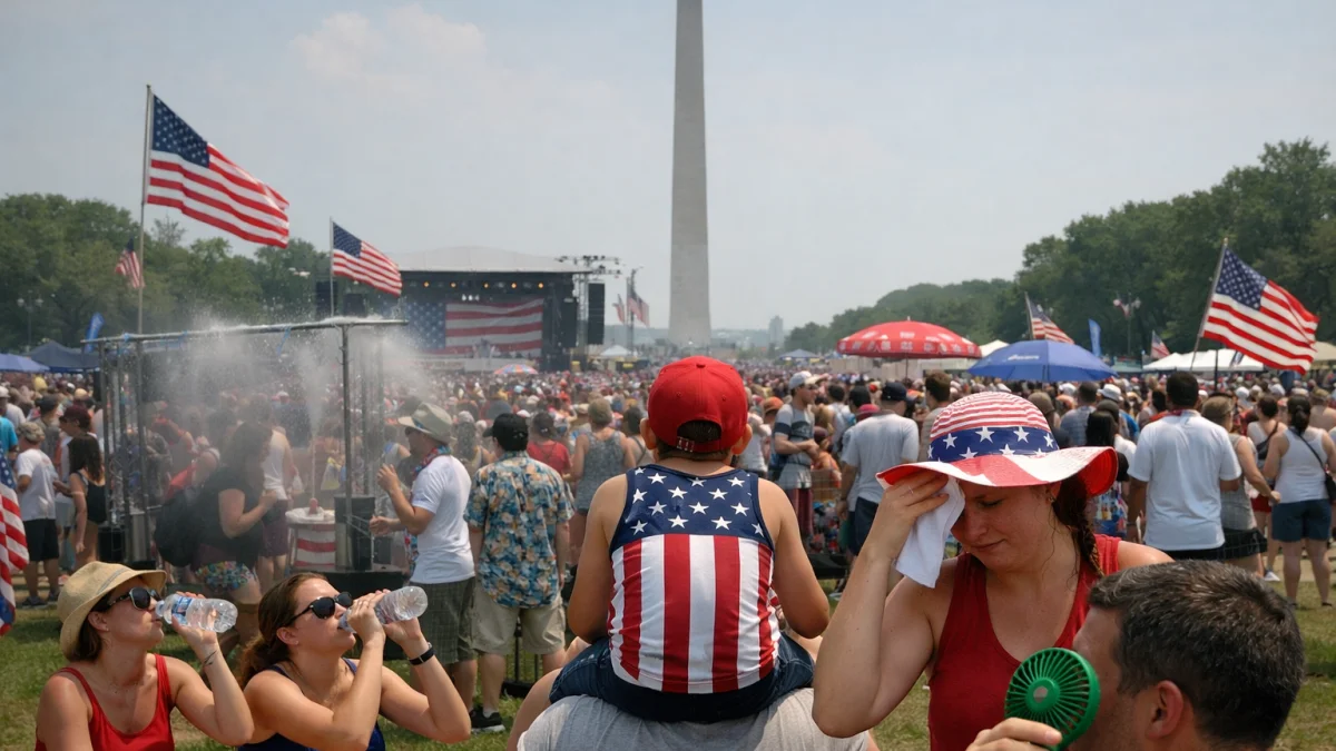 Heat Wave Threatens Major July 4th Celebrations Across United States