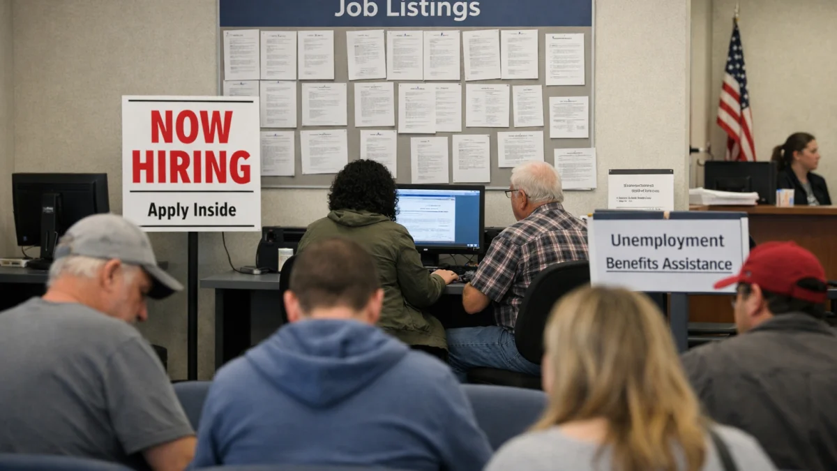 Labor Force Participation Rate Falls to Near Historic Lows