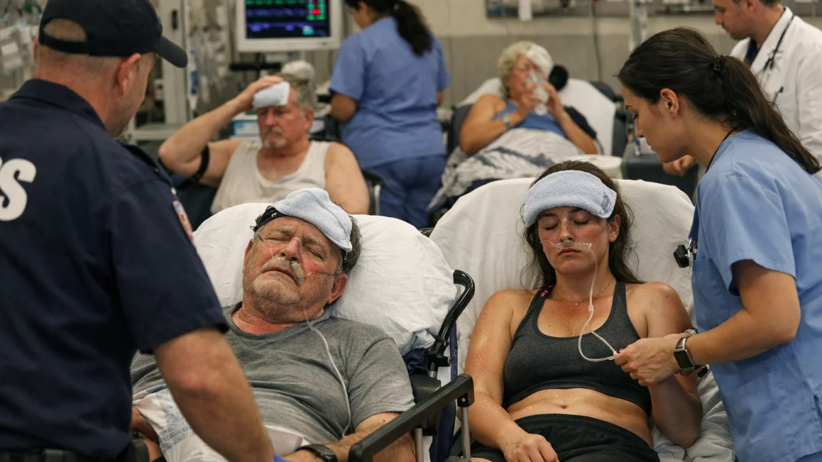 Emergency Rooms Report Spike in Heat Related Illness Cases Nationwide