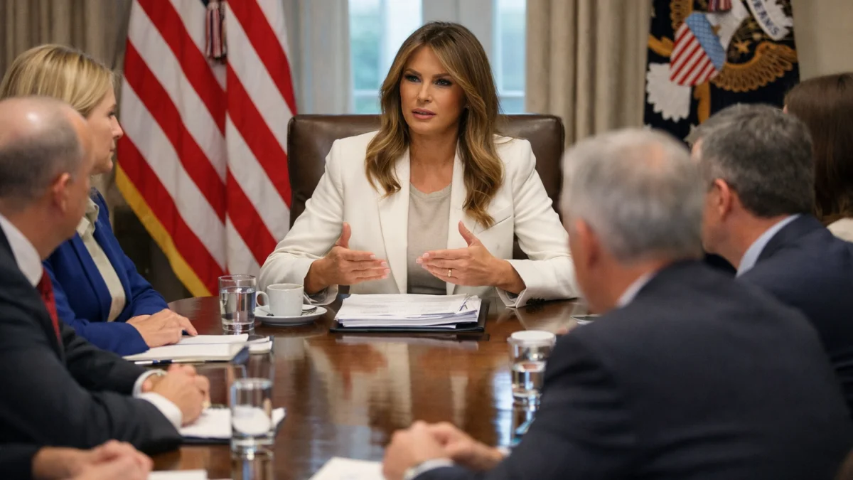 Melania Trump Advances Ambitious Policy Agenda in Administration