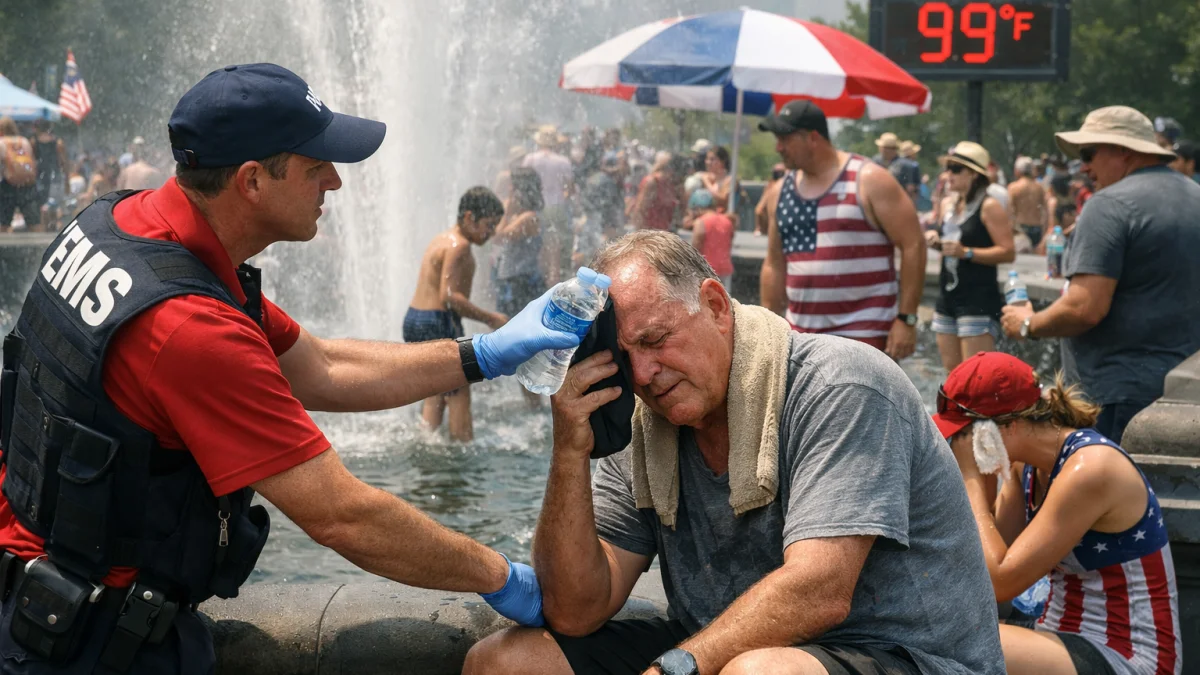 Health Officials Warn of Risks During Extended July 4th Heat Dome