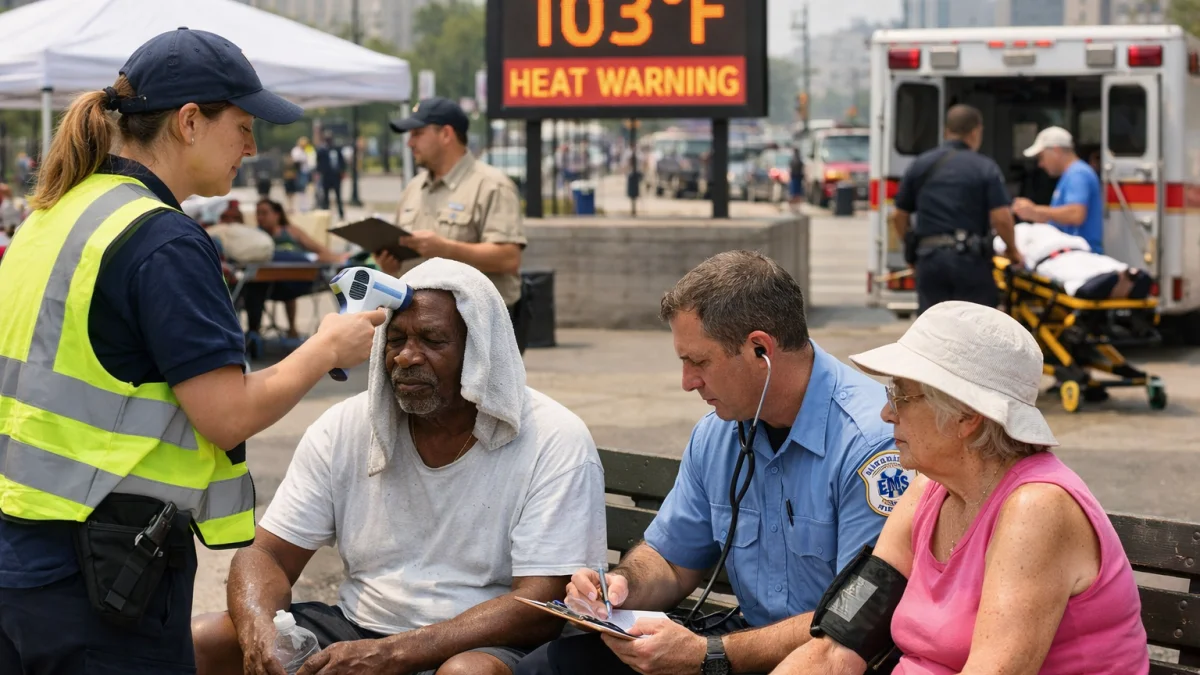 Officials Monitor Public Health During Prolonged Heat Emergency