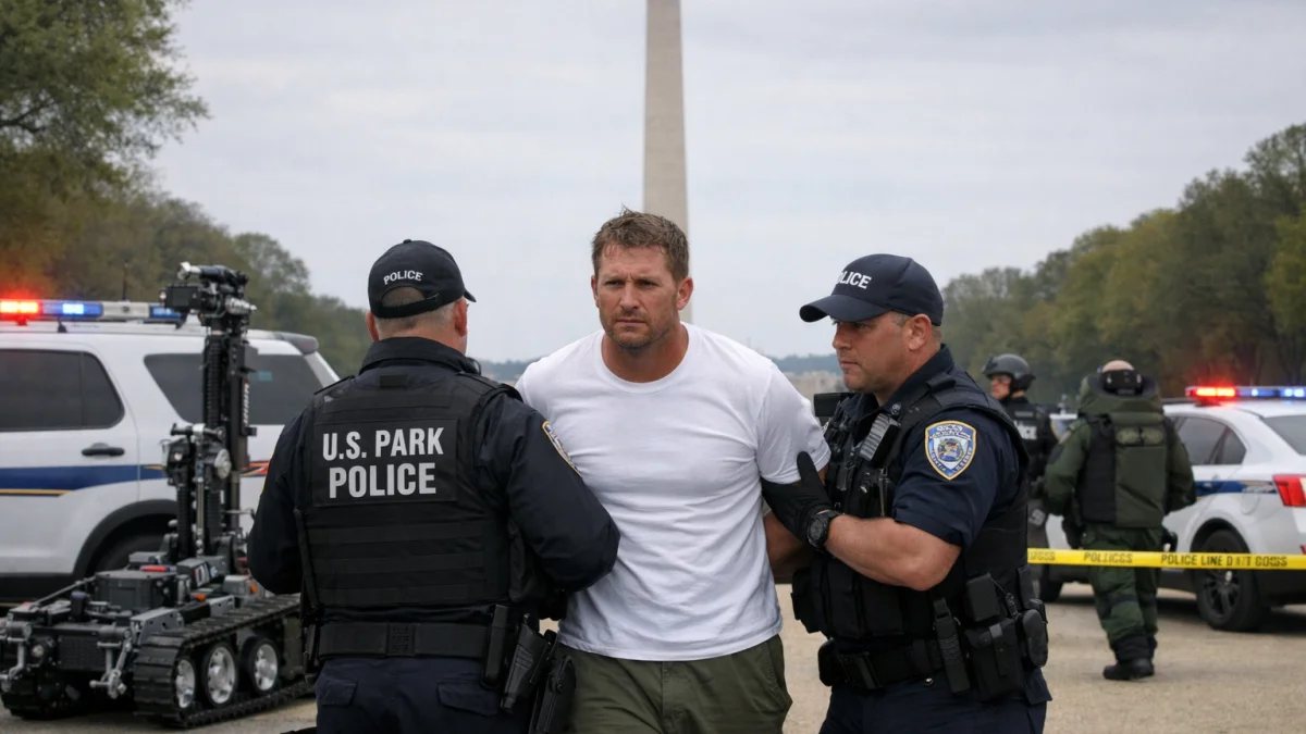 Felony Charges Filed Against Former Olympian Over National Mall Incident