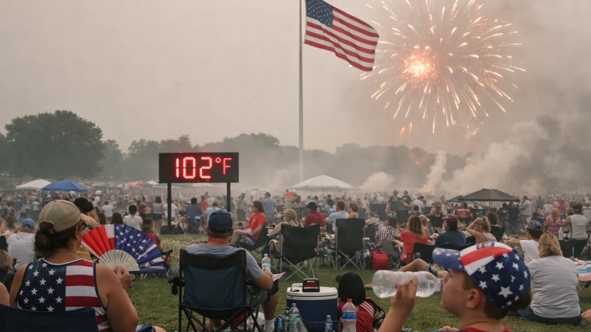 Climate Impacts Heighten Concerns for July 4th Outdoor Celebrations