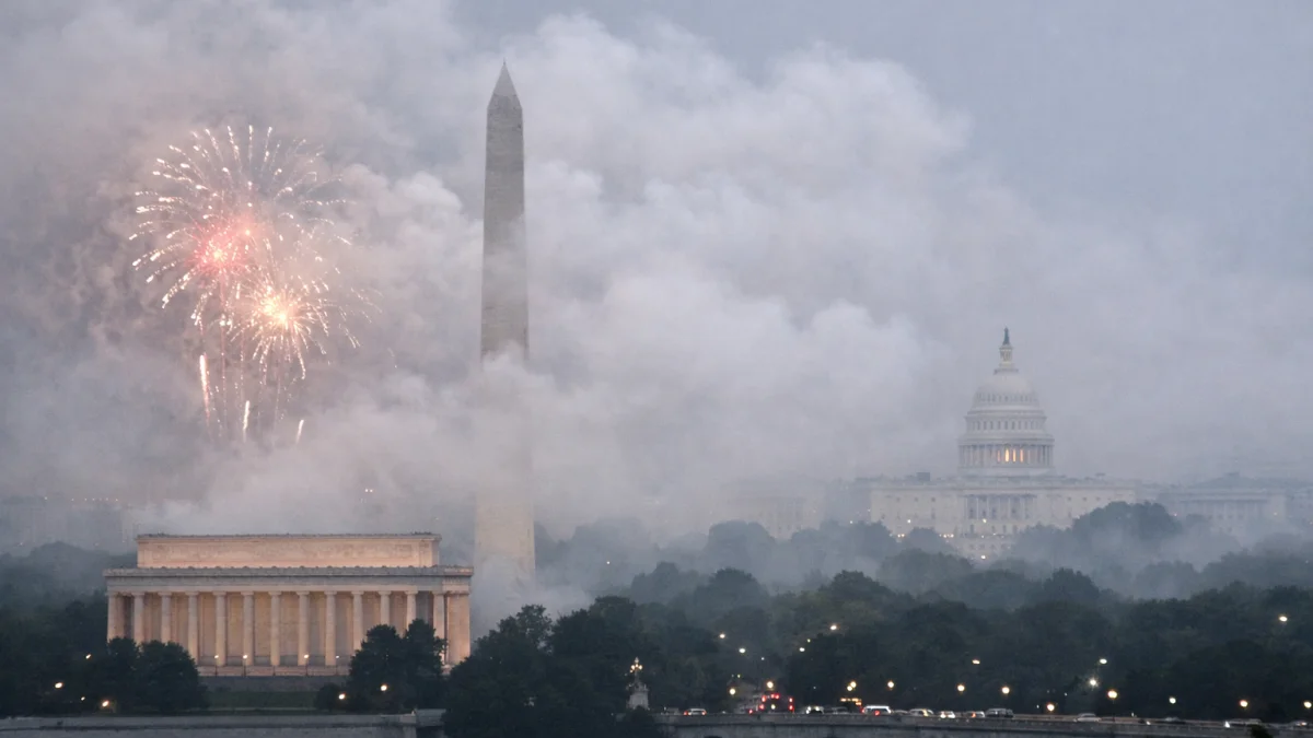 Fireworks Smoke Expected to Affect Air Quality in Washington DC
