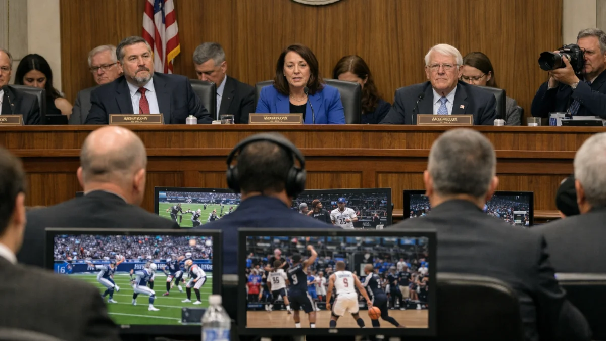 Congress Examines Sports Broadcasting Shift to Streaming Platforms