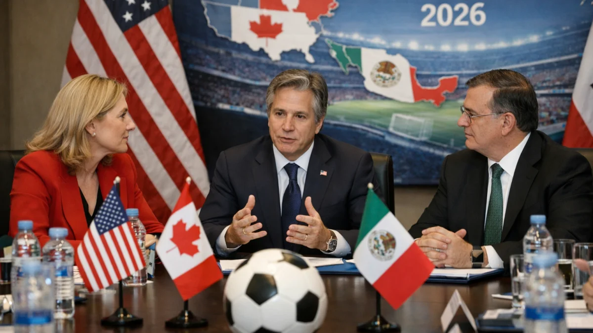 Sports Diplomacy Efforts Intensify Before North American World Cup