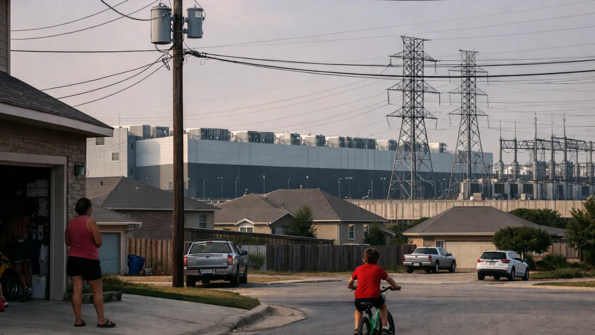 Rising Electricity Demand Tests Communities Living Alongside Expanding Data Centers