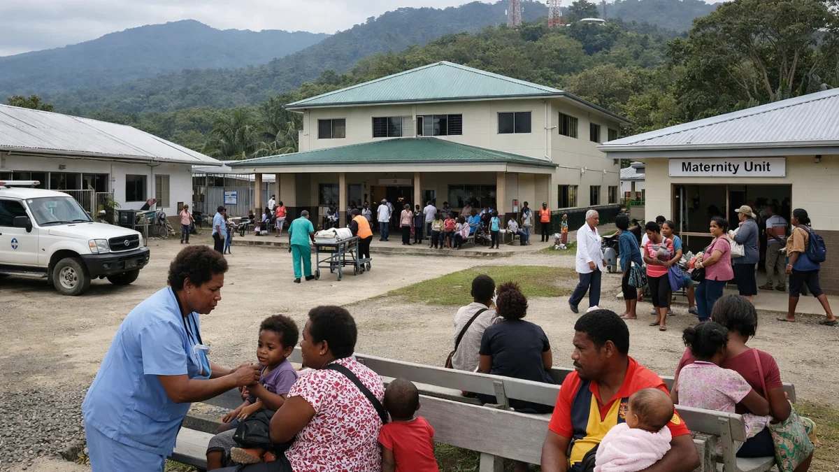 Border Hospital Expansion Brings New Hope to Families Across Papua New Guinea