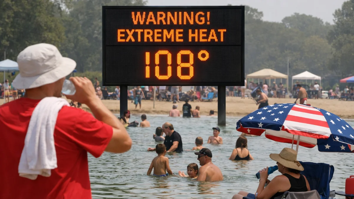 Heat alerts cover 185 million Americans over holiday weekend
