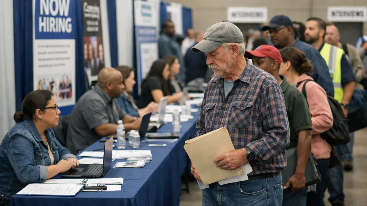 Unemployment rate falls as labor force participation hits multiyear low