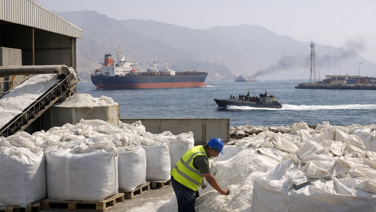 Fertilizer prices climb as Hormuz shipping disruptions persist