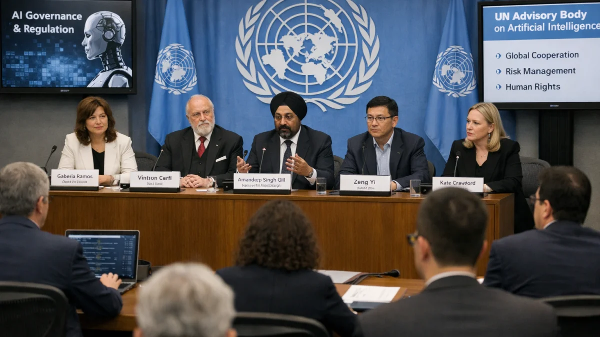 UN scientific panel urges faster global action on AI governance