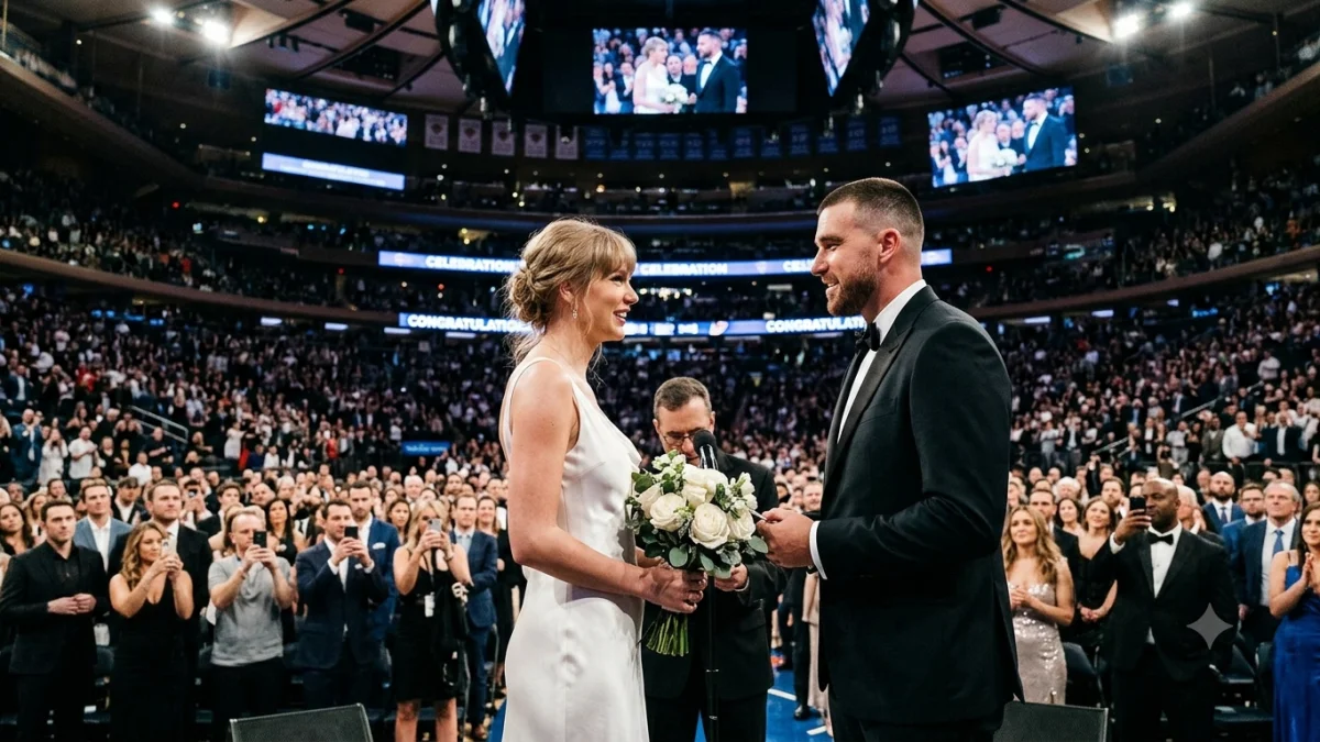Taylor Swift and Travis Kelce marry at Madison Square Garden