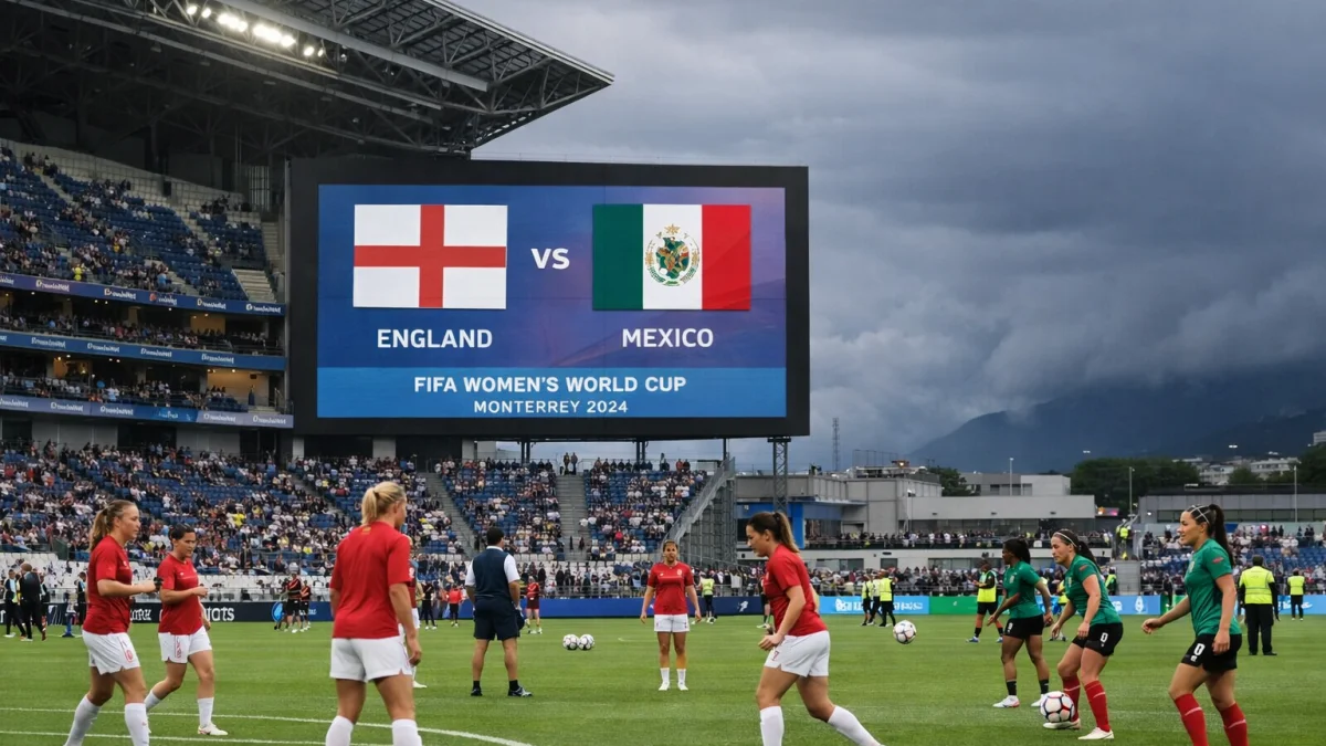 England-Mexico World Cup kickoff moved earlier over storm threat