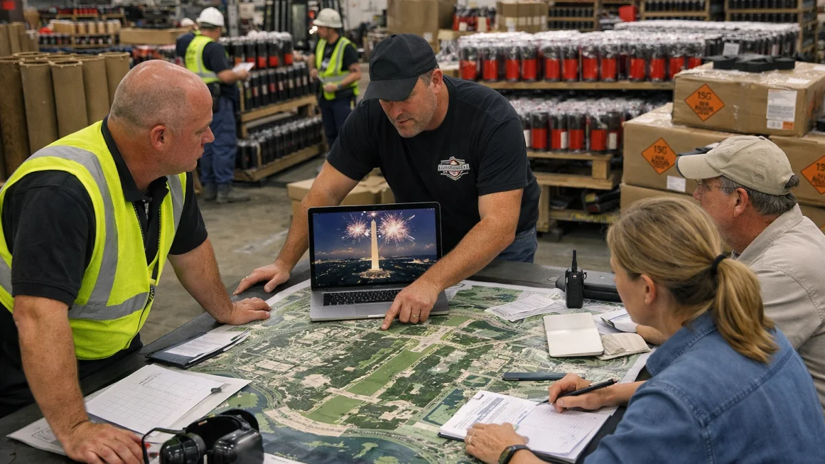 Pennsylvania company plans record fireworks display over Washington