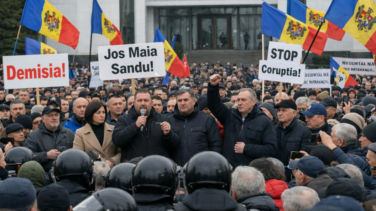 Moldovan opposition demands president's resignation over corruption claims