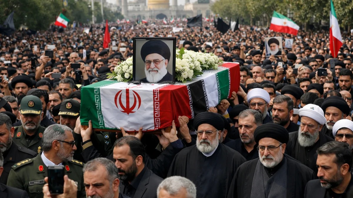 What Khamenei's Funeral Reveals About Iran's Political Succession Stability