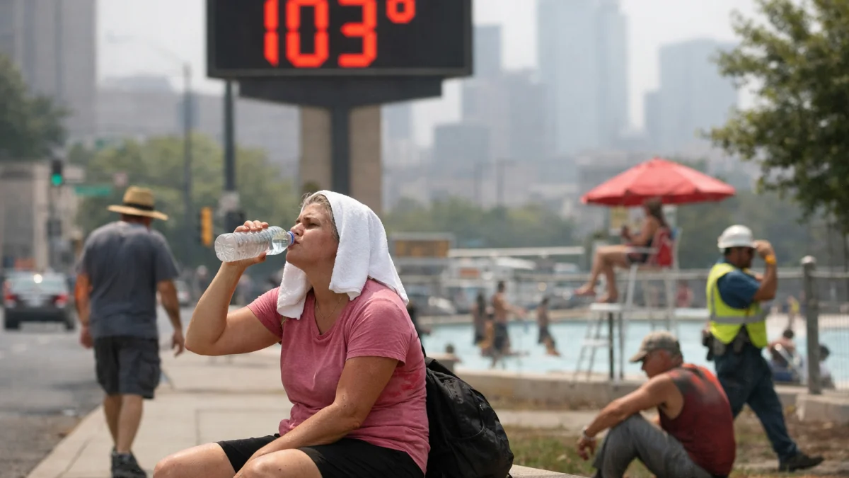 Dangerous Heat Wave Continues to Batter Central and Eastern US