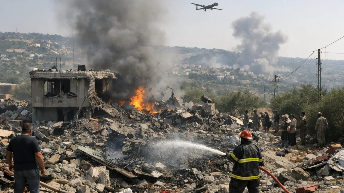 Israel Conducts Strikes in Lebanon Amid Regional Tensions