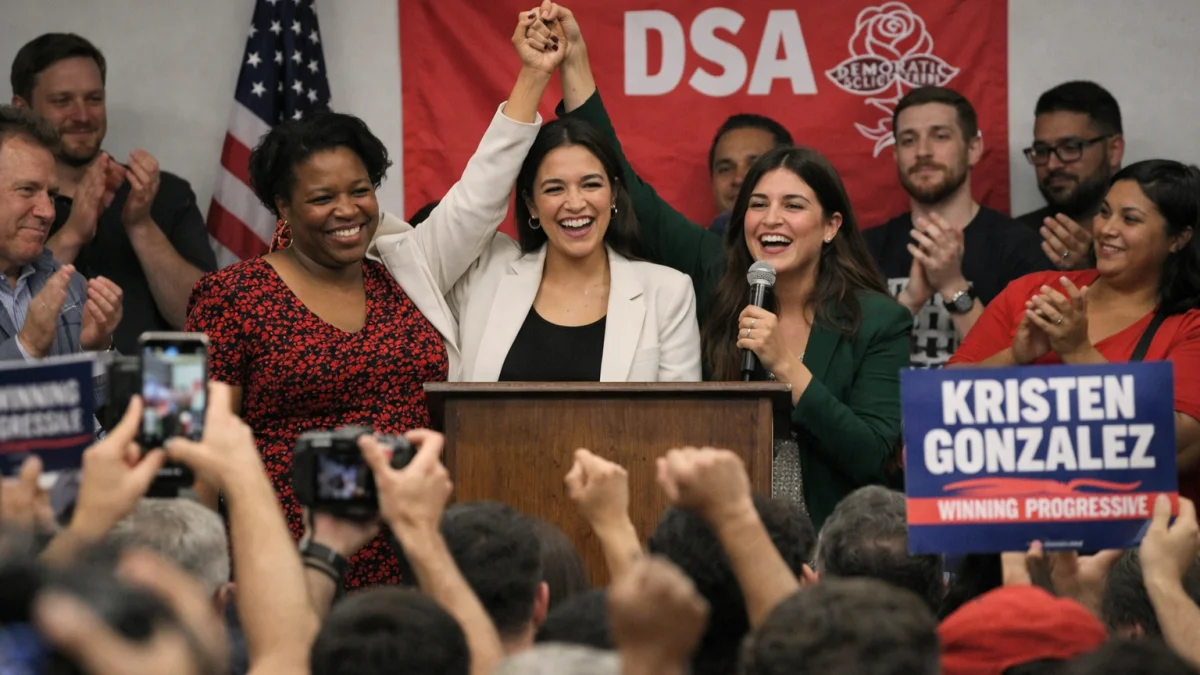 Democratic Socialists Score Wins Challenging Party Leadership