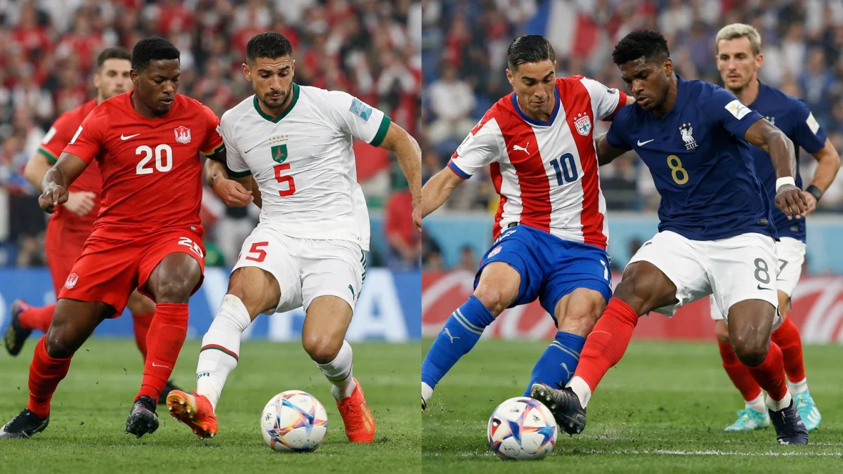 World Cup Round of 16 Matches Feature Canada Morocco Paraguay France