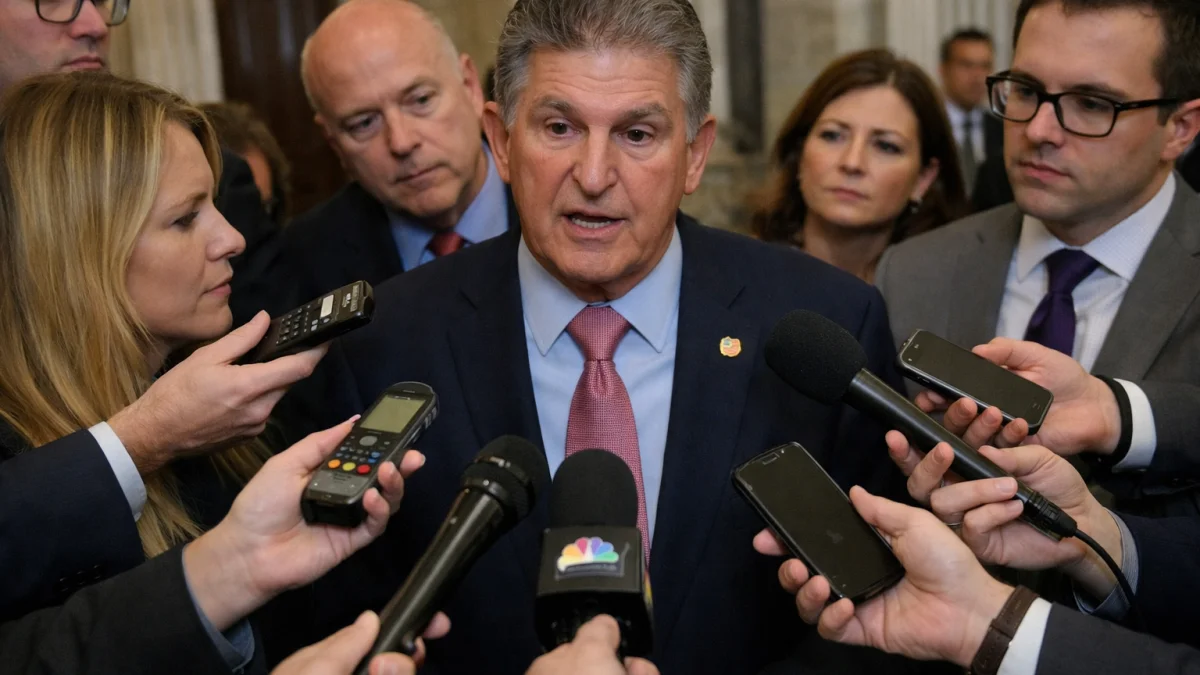 Manchin Attributes Democratic Divisions to Leadership Void