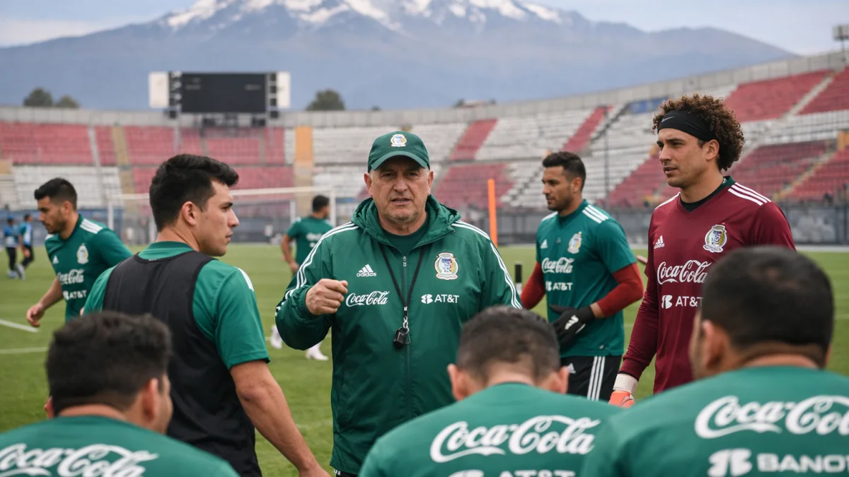 Mexico Prepares Altitude Strategy for World Cup Match Against England