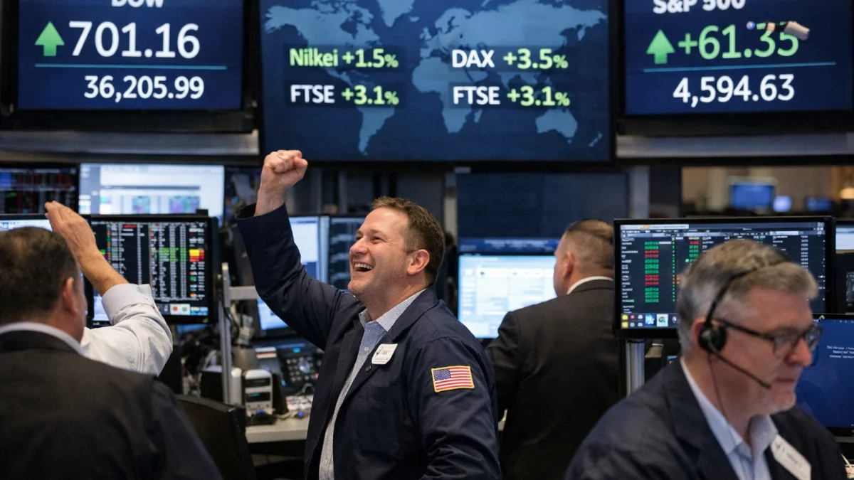Global Stocks Post Strong Weekly Gains on US Jobs Data Outlook