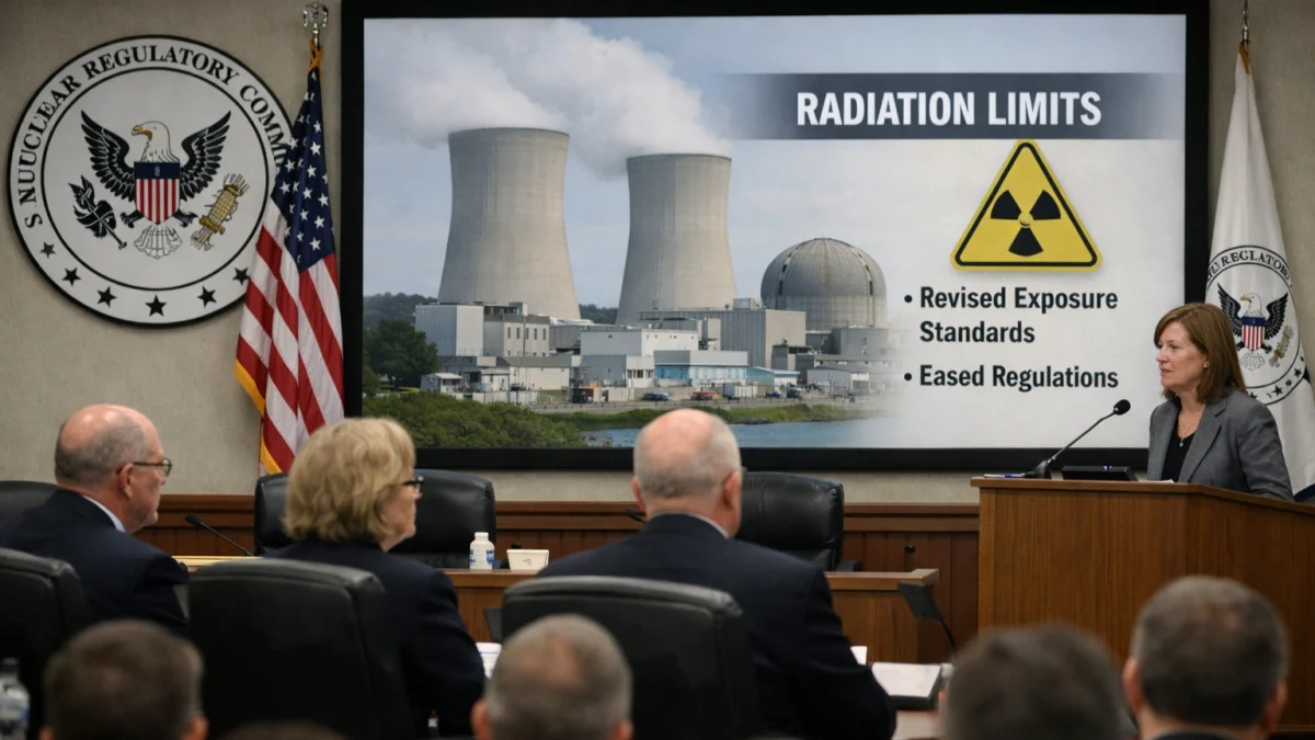 Nuclear Regulatory Commission Proposes Relaxed Radiation Rules